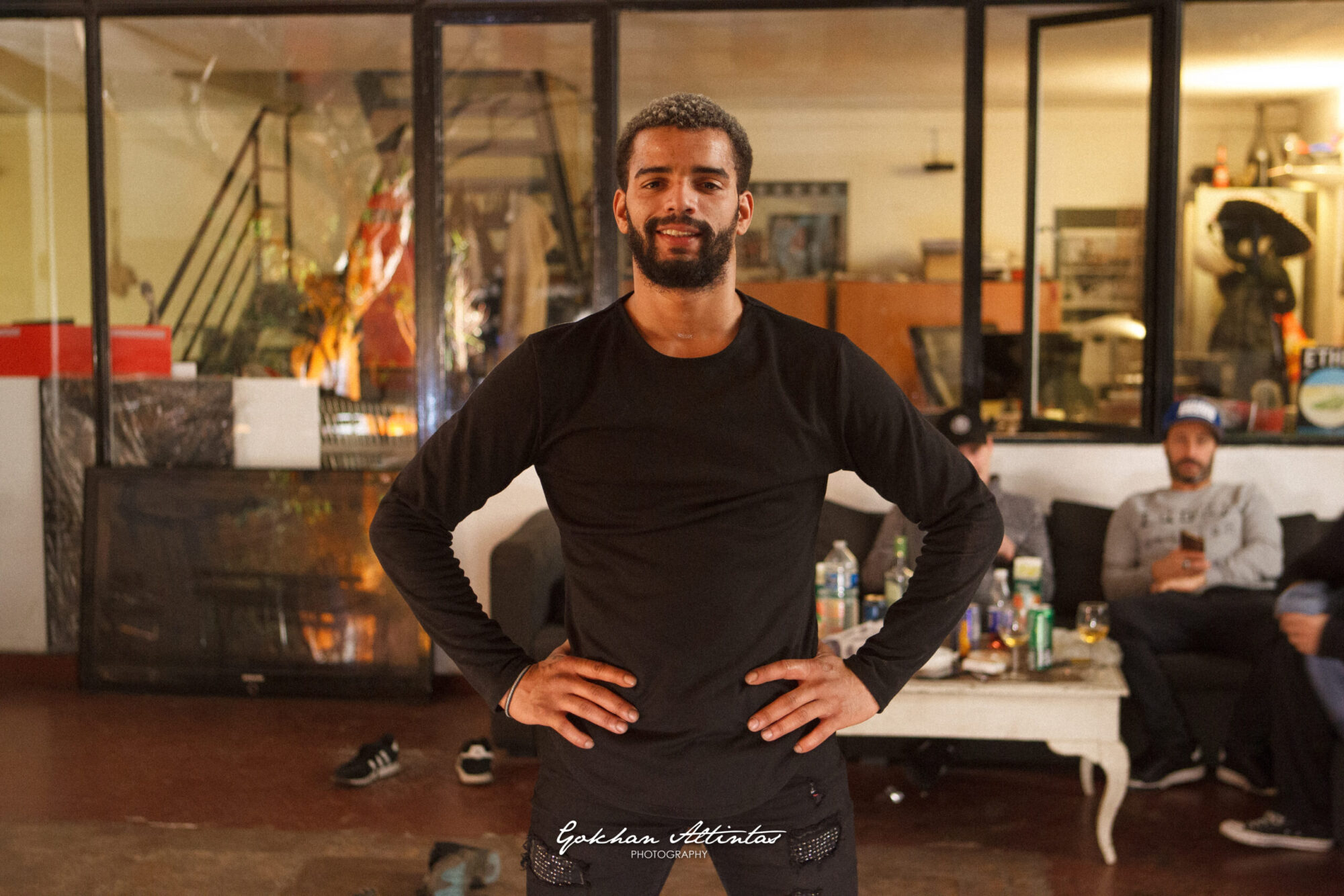 Gokhan Altintas Photography avec Brahim Zaibat et Moossa Step au Studios de L'Olivier