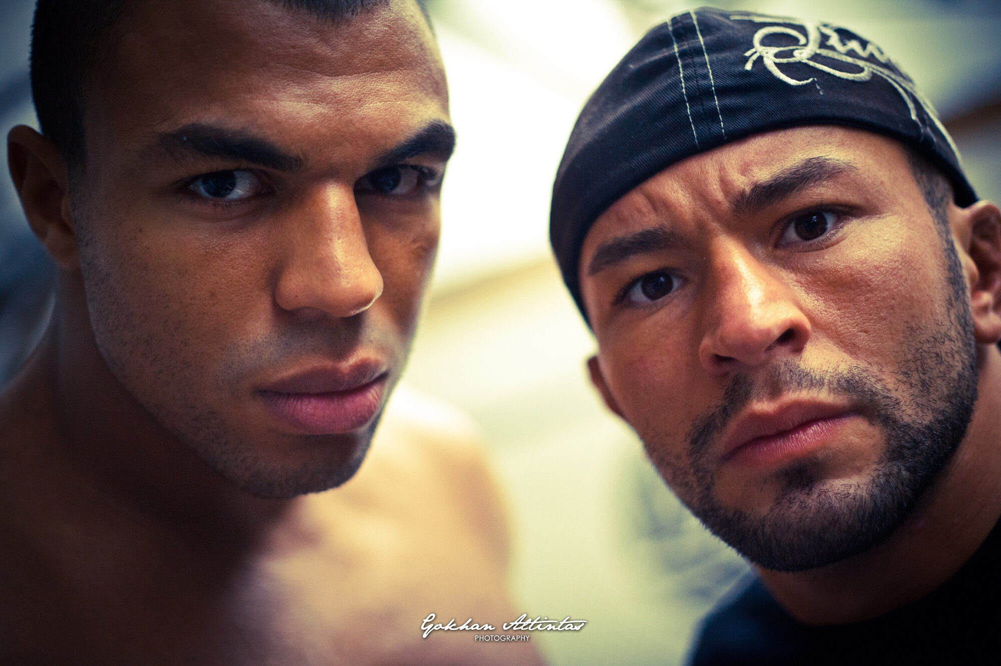 Karl Amoussou with Omar Hamzi and Gokhan Altintas in Seism Academy - Free Fight Club