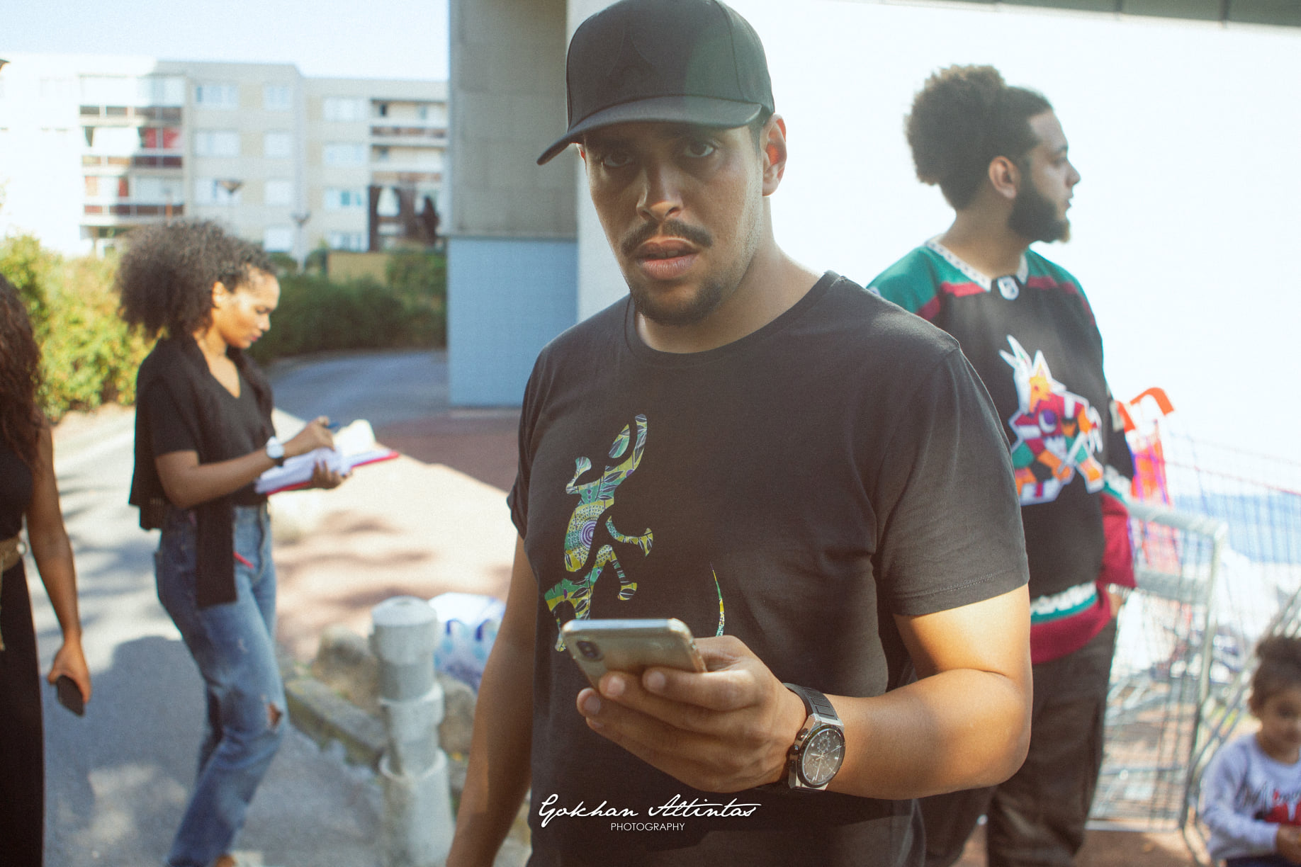 AZIZ ABOUDRAR, ACTEUR, TOURNAGE SERIE, GOKHAN ALTINTAS PHOTOGRAPHY